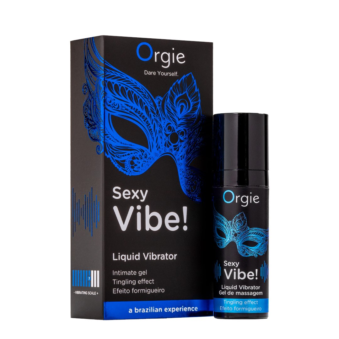 Lubrykant Sexy Vibe! Liquid Vibrator 15 ml Orgie — zdjęcie 7