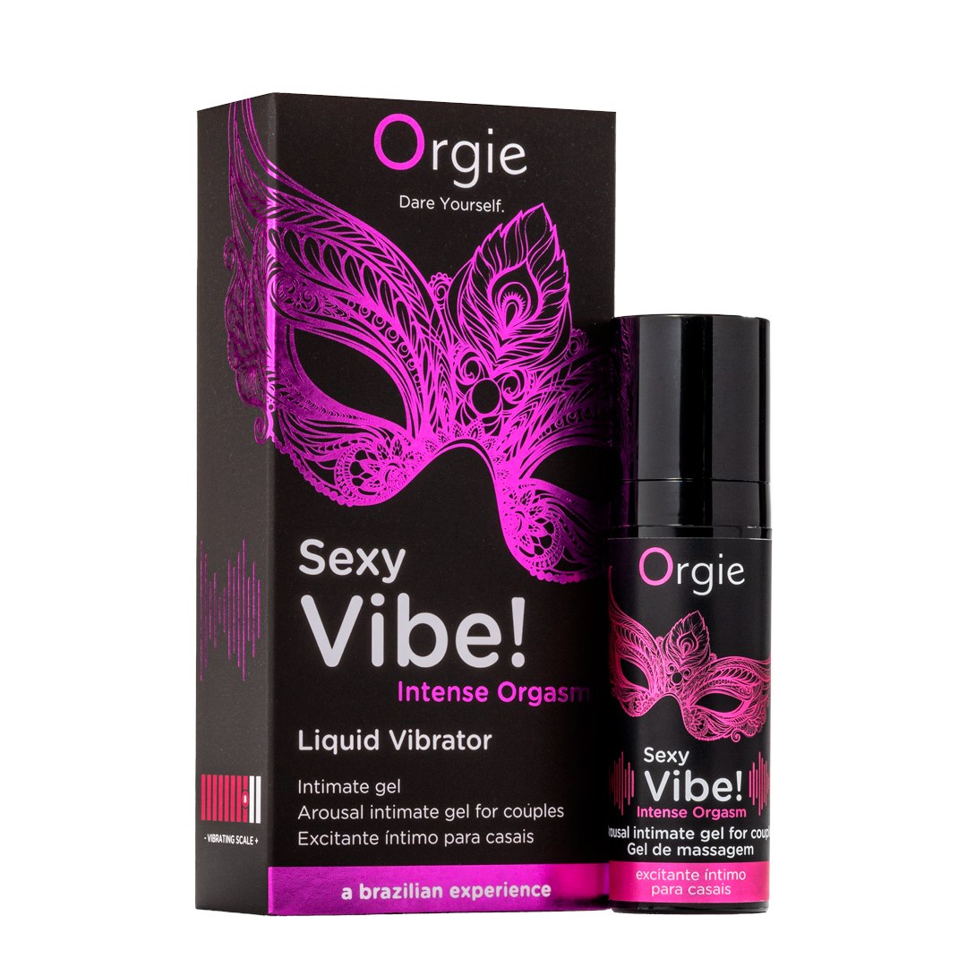 Lubrykant Sexy vibe! Intense Orgasm 15 ml Orgie — zdjęcie 5