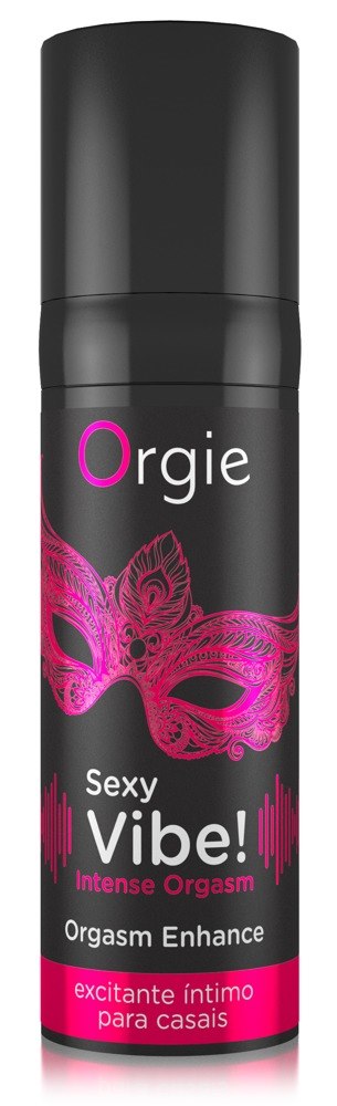 Lubrykant Sexy vibe! Intense Orgasm 15 ml Orgie — zdjęcie 3