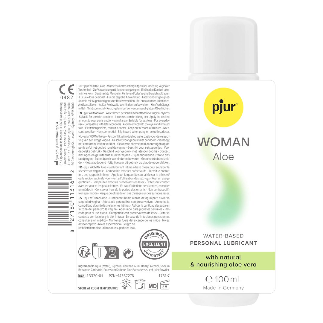 Lubrykant na bazie wody Woman Aloe 100ml Pjur — zdjęcie 2