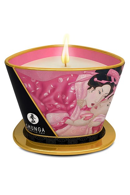 wieca do masa¿u Aphrodisia Rose Petals 170ml Shunga
