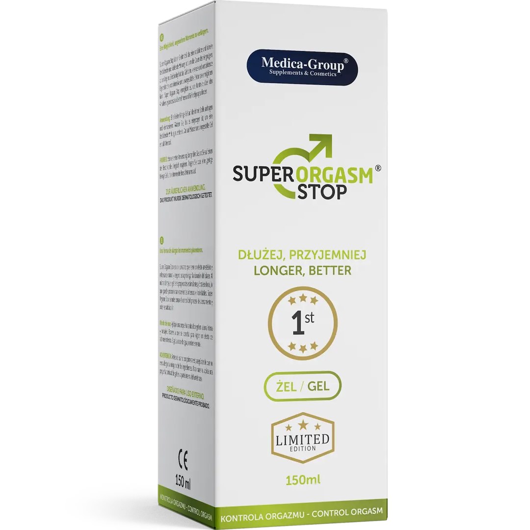 Żel na opóźnienie wytrysku Super Orgasm Stop 150ml — zdjęcie 2