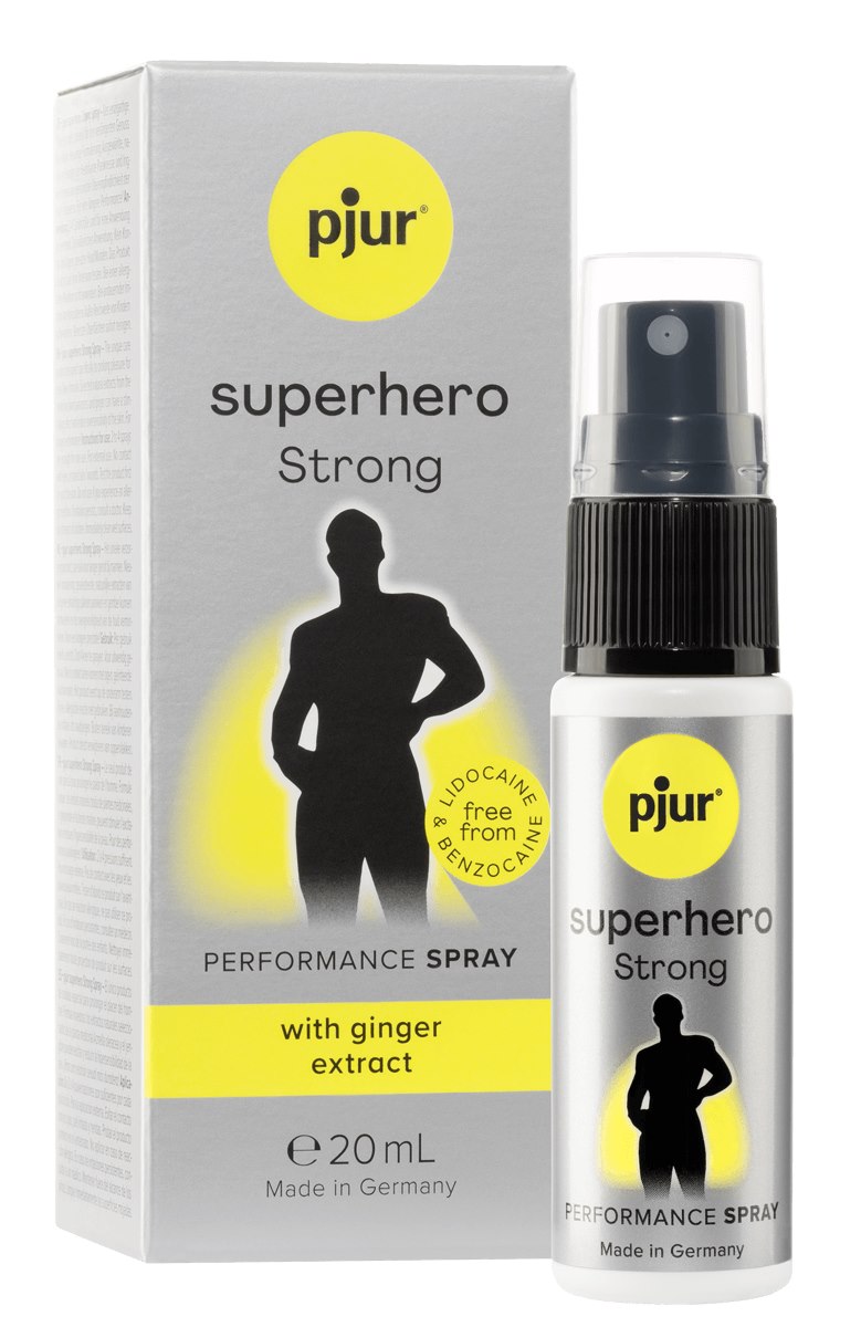 Spray opóźniający Superhero Strong 20ml Pjur — zdjęcie 3