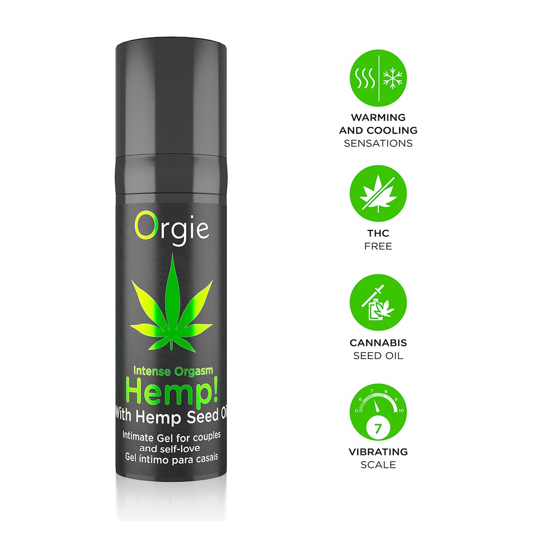 Stymulujący żel Orgie Intense Orgasm Hemp — zdjęcie 3