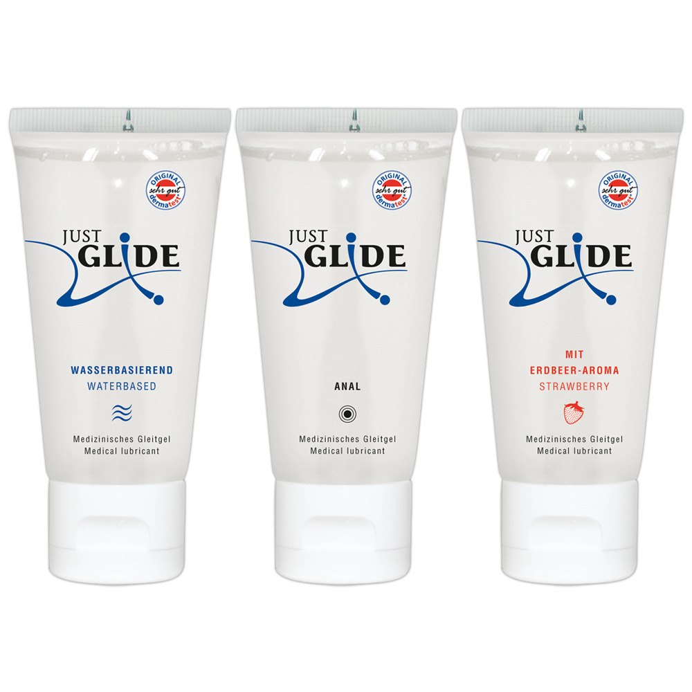 Zestaw lubrykantów 3x200ml Just Glide — zdjęcie 3