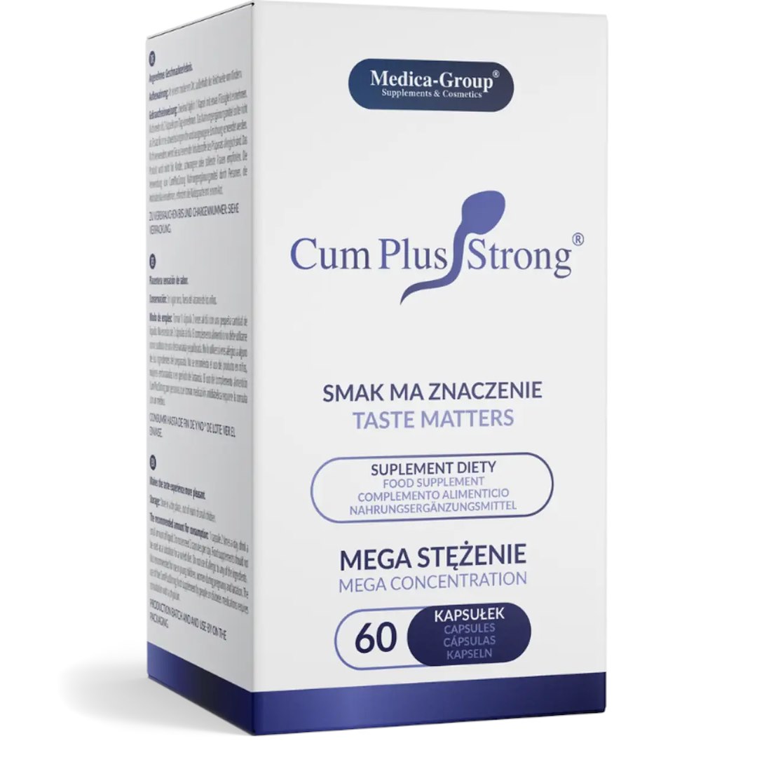 Dobra Sperma Cum Plus Strong kapsułki 60szt. — zdjęcie 3