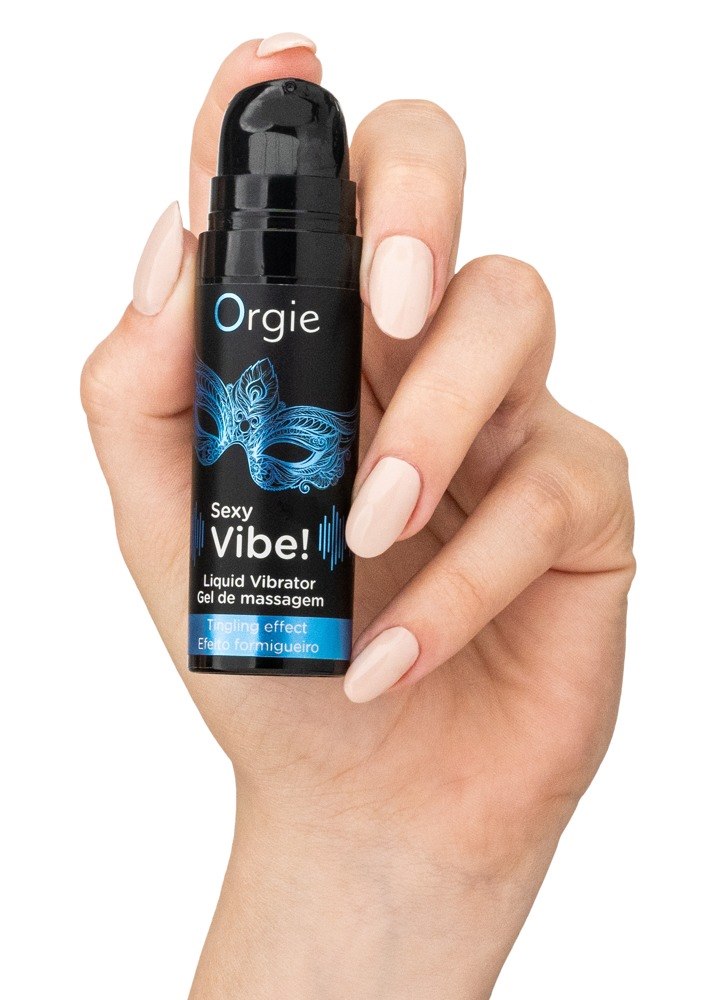 Lubrykant Sexy Vibe! Liquid Vibrator 15 ml Orgie — zdjęcie 6
