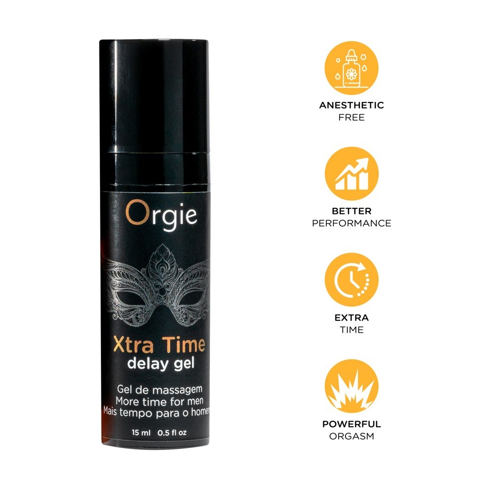 Żel opóźniający Xtra Time 15ml Orgie — zdjęcie 5