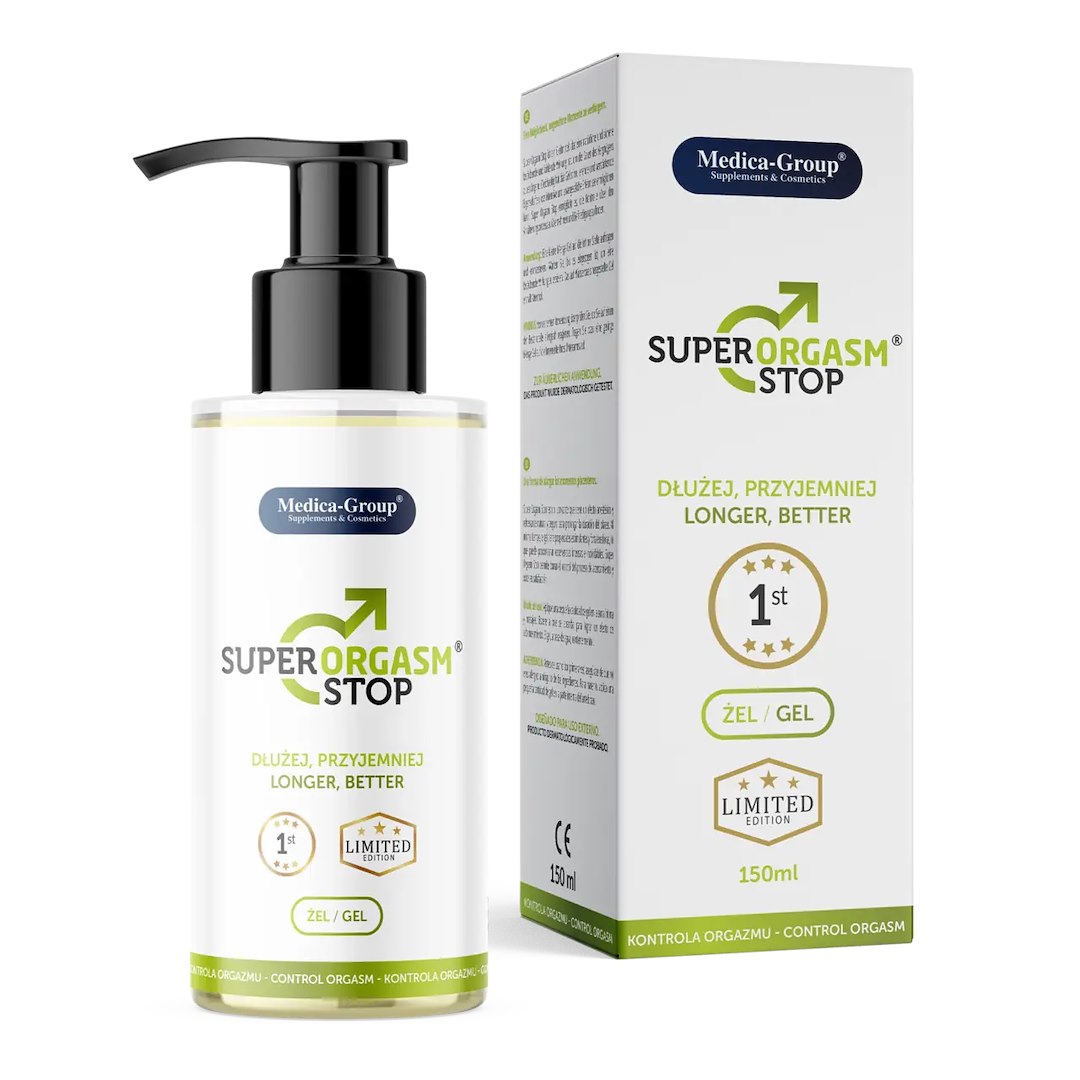 Medica - ¯el na opónienie wytrysku Super Orgasm Stop 150ml
