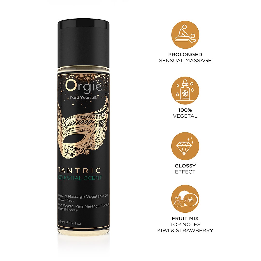 Olejek do masażu Tantric Celestial Scent 200ml Orgie — zdjęcie 5