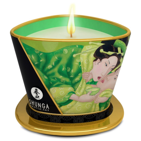 Świeca do masażu Zenitude Exotic Green Tea 170ml Shunga