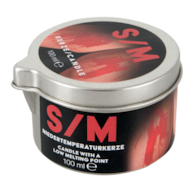 Świeca S/M w puszce czerwona 100 ml