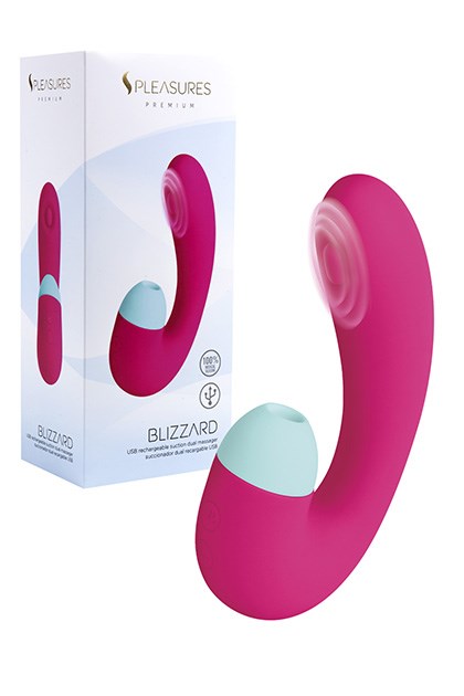 Wibrator plus stymulator łechtaczki pulsator powietrzny — zdjęcie 5