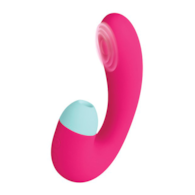 Wibrator plus stymulator łechtaczki pulsator powietrzny