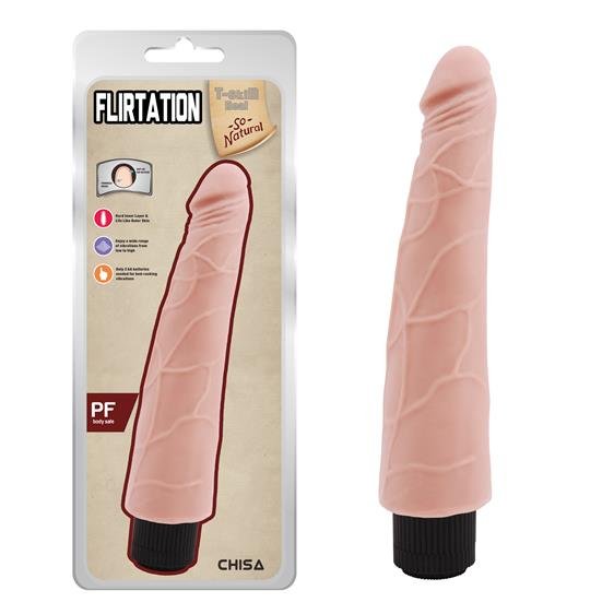 Wibrator T-Skin Flirtation 23cm Chisa