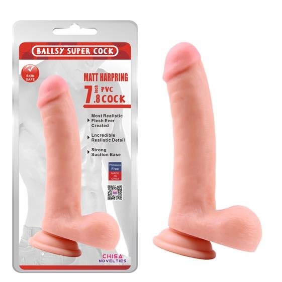 Ballsy Super Cock Matt Harpring 7.8  Dildo