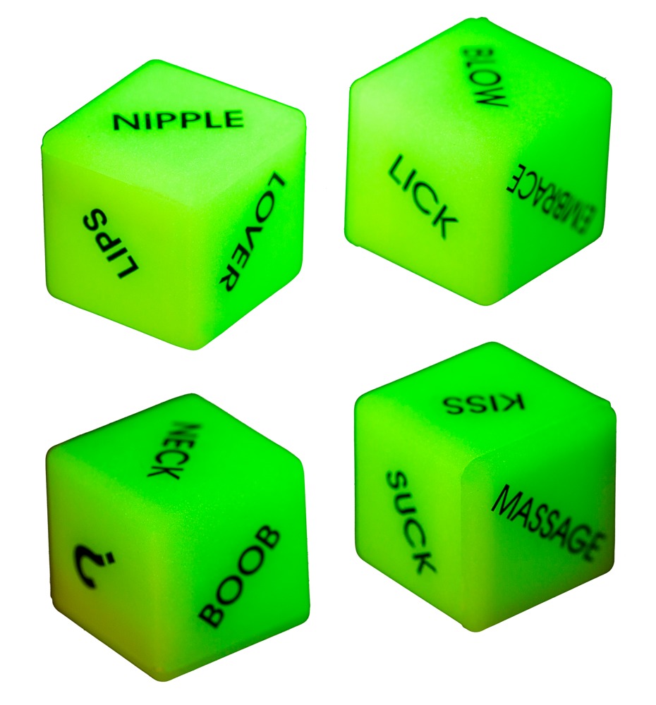 Kostki "Glow-in-the-dark" — zdjęcie 3