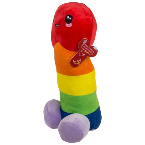 Plush Penis Rainbow 30 cm