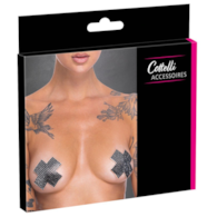 Nipple Jewellery cross black