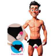 Briefs with Inflatable Penis