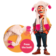 Hat with Inflatable Penis