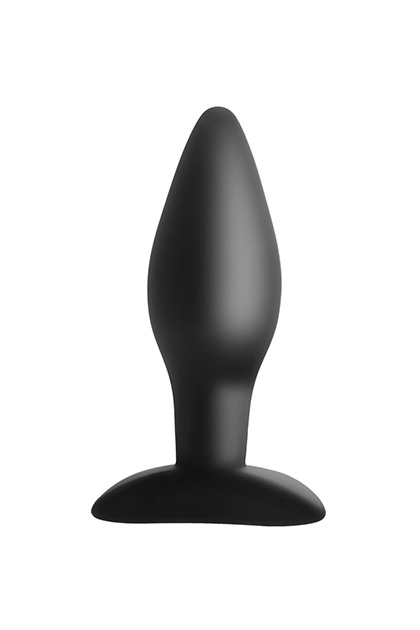Silicone Butt Plug Small Black — zdjęcie 2
