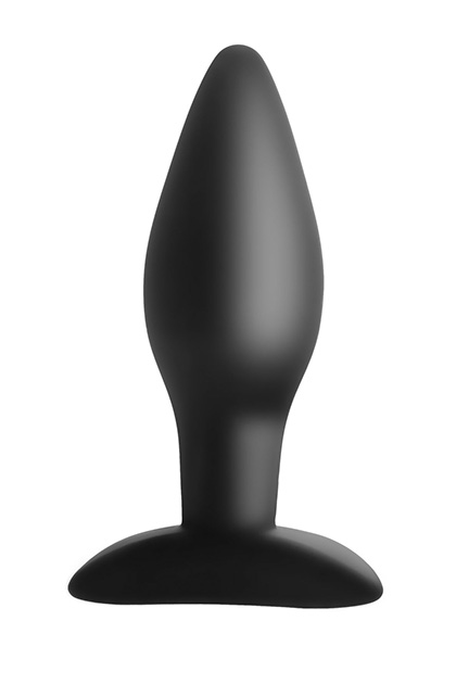 Silicone Butt Plug Medium Black — zdjęcie 2
