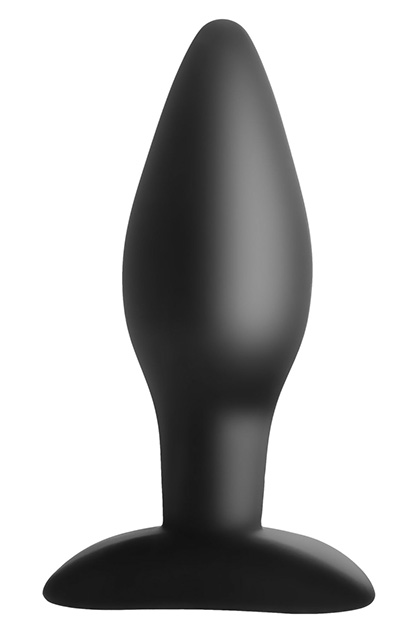 Silicone Butt Plug Large Black — zdjęcie 2