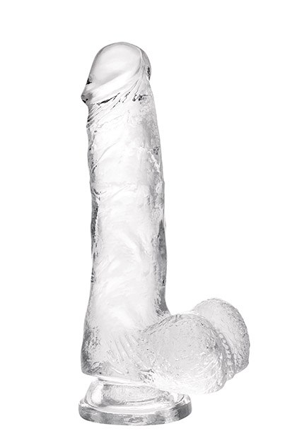 Jelly Dildo Transparent M — zdjęcie 2