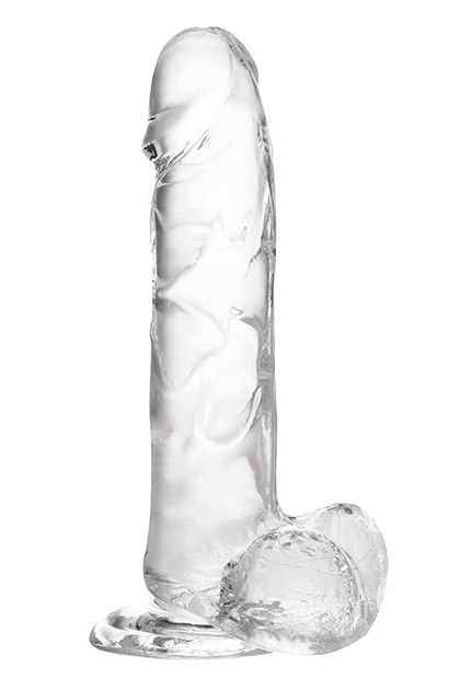 Jelly Dildo Transparent L — zdjęcie 2
