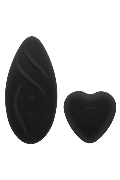 S Pleasures Premium Panty Vibe Sweetheart External Massager Black — zdjęcie 2