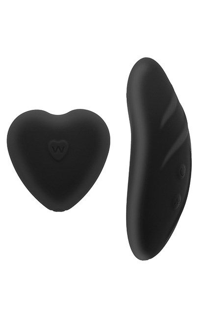 S Pleasures Premium Panty Vibe Sweetheart External Massager Black — zdjęcie 3