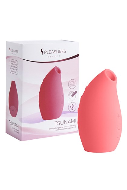 S Pleasures Velvet - TSUNAMI - Candy Cerise