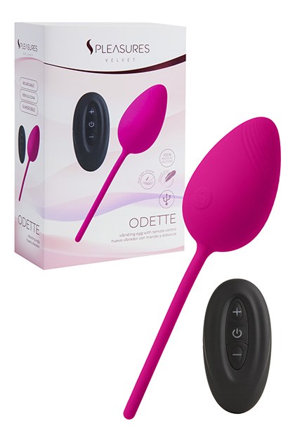S Pleasures Velvet - EGG VIBRATOR ODETTE - Cerise