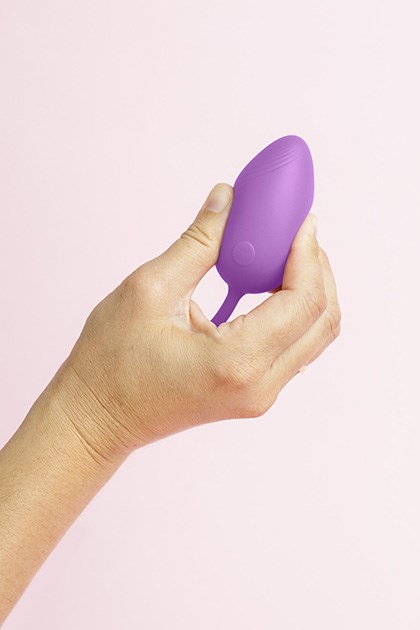 EGG VIBRATOR ODETTE - Candy Violet — zdjęcie 3