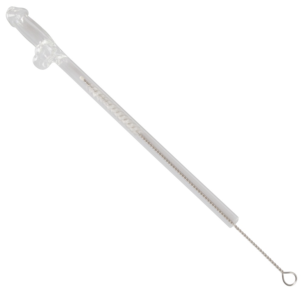 Glass Drinking Straw Willy x 4 — zdjęcie 5