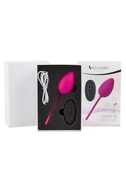 EGG VIBRATOR ODETTE - Cerise — zdjęcie 5