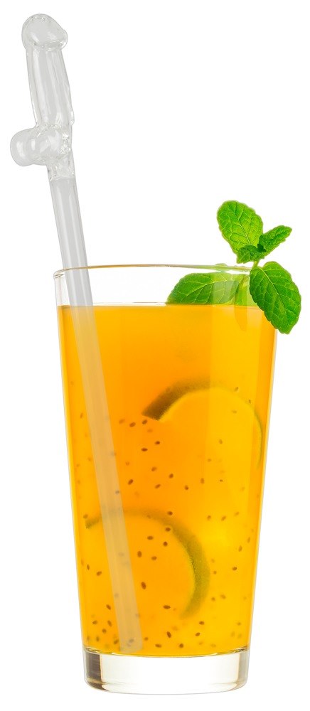 Glass Drinking Straw Willy x 4 — zdjęcie 6