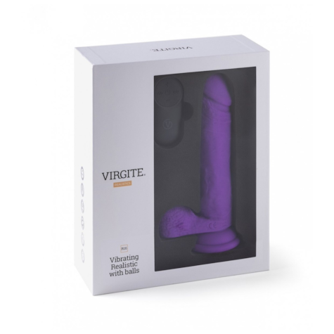 REALISTIC VIBRATOR  R16  PURPLE 16 CM
W/
