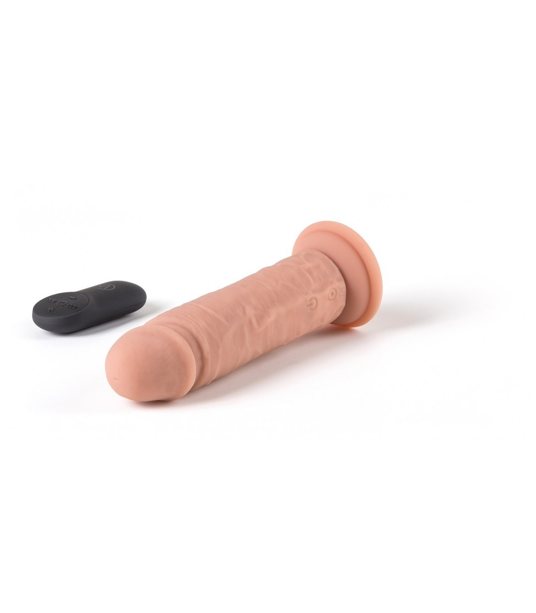 REALISTIC VIBRATOR "R11" FLESH 14.4CM W/ REMOTE CONTROL — zdjęcie 2
