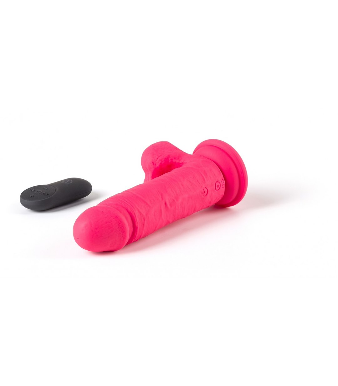 REALISTIC VIBRATOR "R12" PINK 14.4CM W/ — zdjęcie 2
