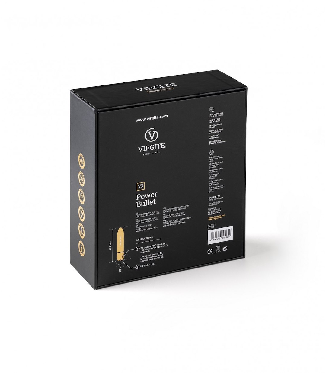 VIBRATING BULLET V3 BLACK EDITION — zdjęcie 2