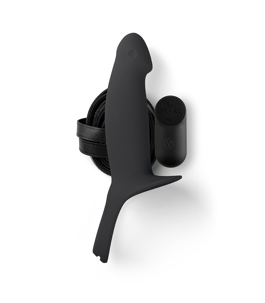 HOLLOW HARNESS W/ VIBRATION H4 SIZE L BLACK — zdjęcie 2