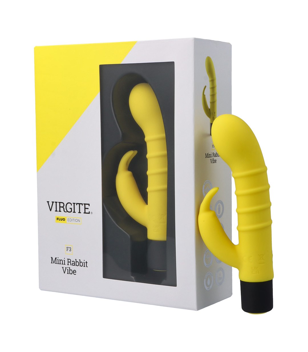 F3 FLUO SILICONE RECHARGEABLE VIBRATOR — zdjęcie 2