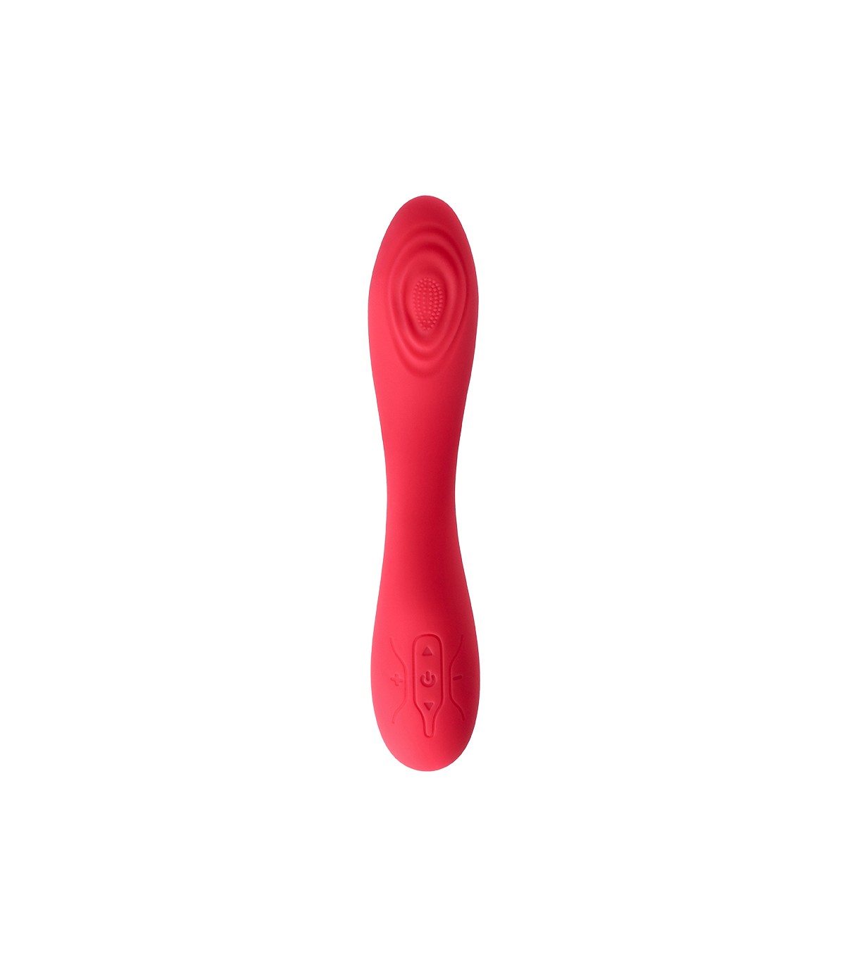 V8 PINK RECHARGEABLE TAPPING VIBRATOR — zdjęcie 2