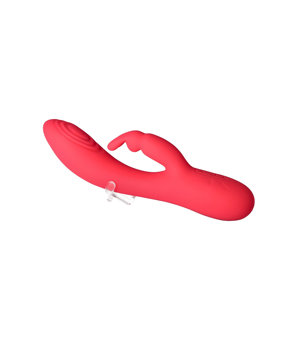 V9 PINK RECHARGEABLE TAPPING VIBRATOR — zdjęcie 2