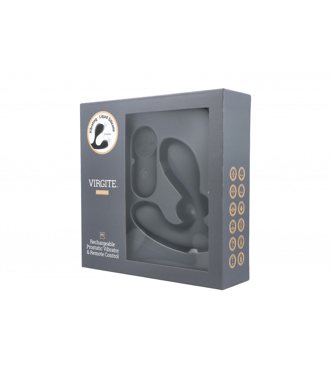 PROSTATIC VIBRATOR P5 W/ REMOTE CONTROL — zdjęcie 2