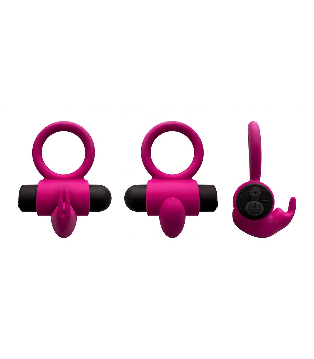 E9 PINK RECHARGEABLE VIBRATING RING — zdjęcie 2