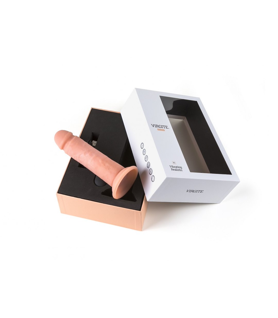REALISTIC VIBRATOR "R1" 19CM W/ REMOTE CONTROL — zdjęcie 3