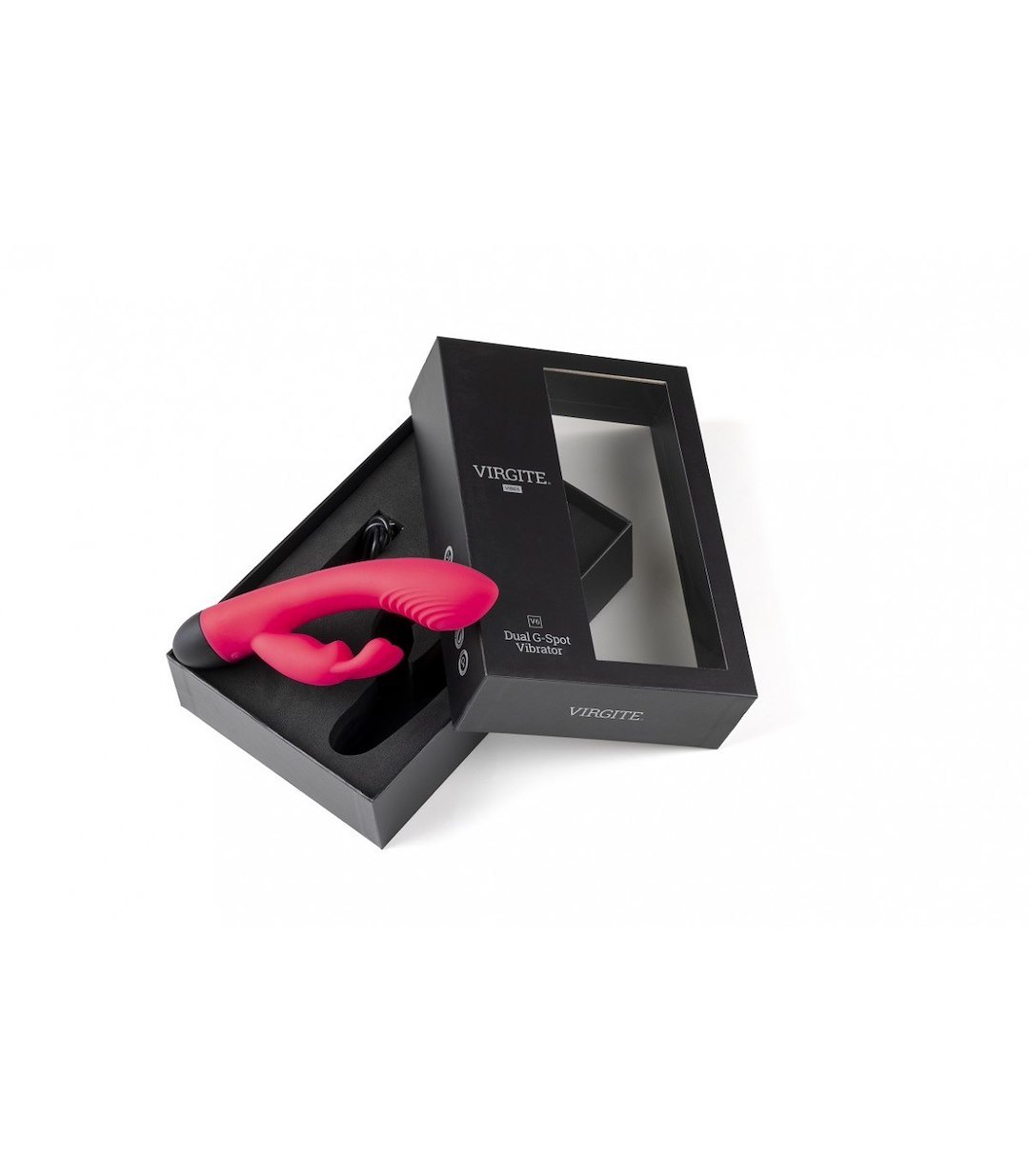 PINK V6 RECHARGEABLE VIBRATOR — zdjęcie 3